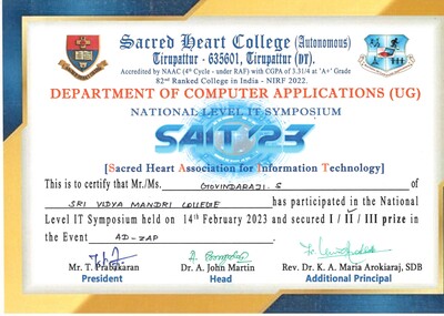 Certificate 6