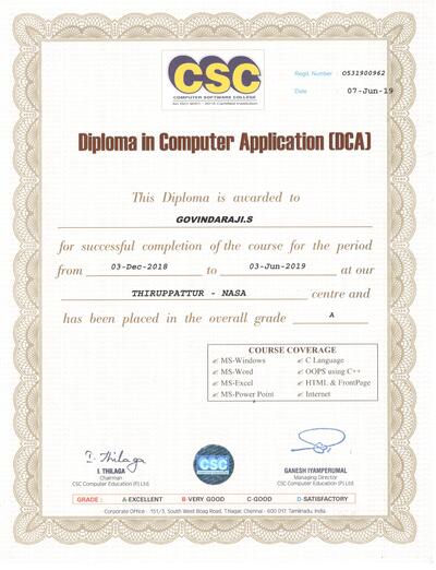 Certificate 9